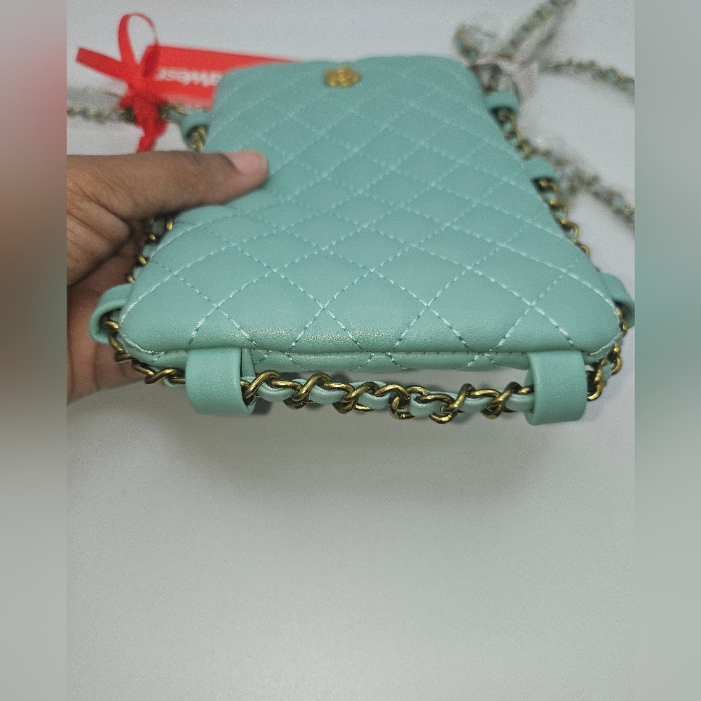 Montana West Small Crossbody Quilted Cell Phone Purse - Picture 9 of 10